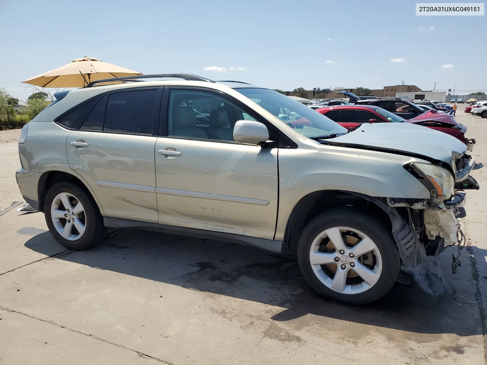 2006 Lexus Rx 330 VIN: 2T2GA31UX6C049151 Lot: 67044754