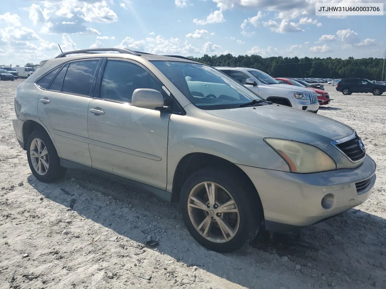 2006 Lexus Rx 400 VIN: JTJHW31U660003706 Lot: 68163754