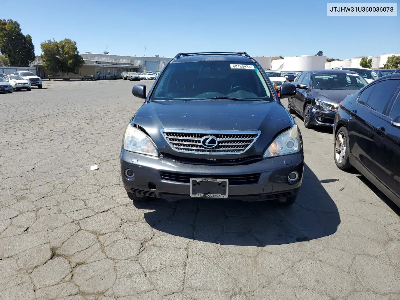 2006 Lexus Rx 400 VIN: JTJHW31U360036078 Lot: 68185434