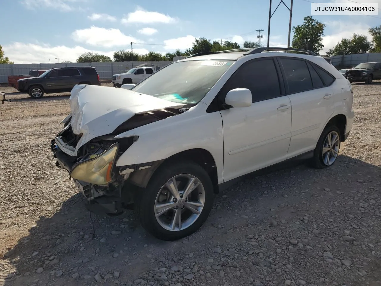 2006 Lexus Rx 400 VIN: JTJGW31U460004106 Lot: 68586634