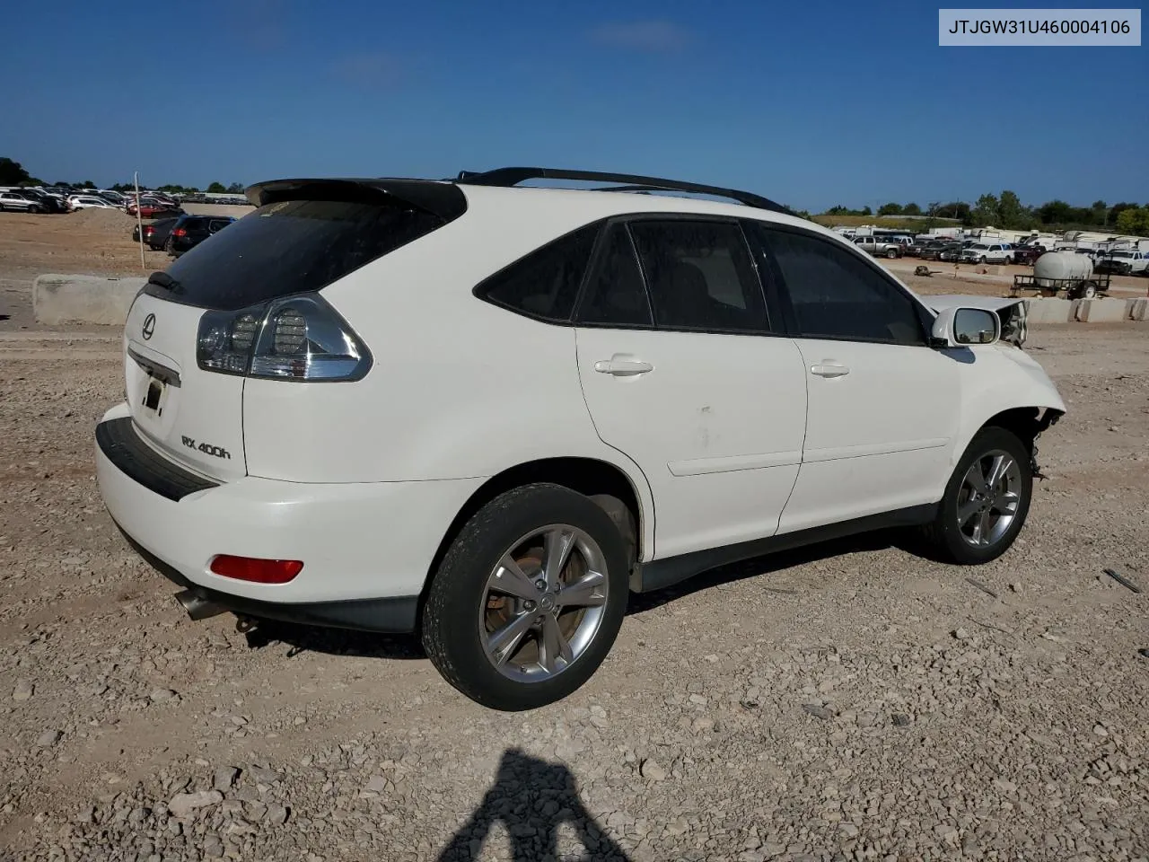 2006 Lexus Rx 400 VIN: JTJGW31U460004106 Lot: 68586634