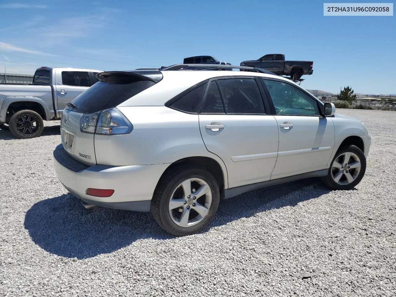 2006 Lexus Rx 330 VIN: 2T2HA31U96C092058 Lot: 68705864