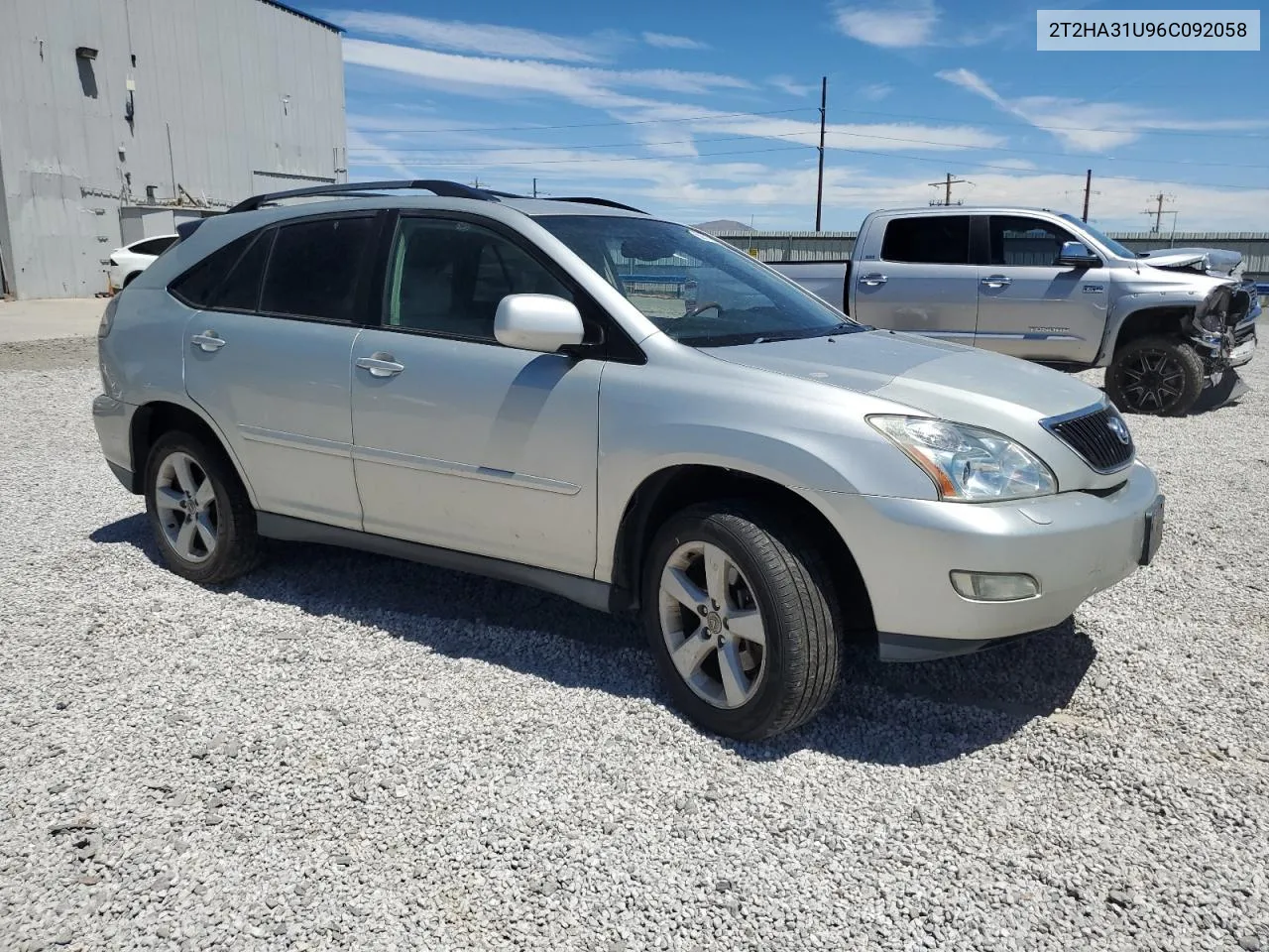 2006 Lexus Rx 330 VIN: 2T2HA31U96C092058 Lot: 68705864