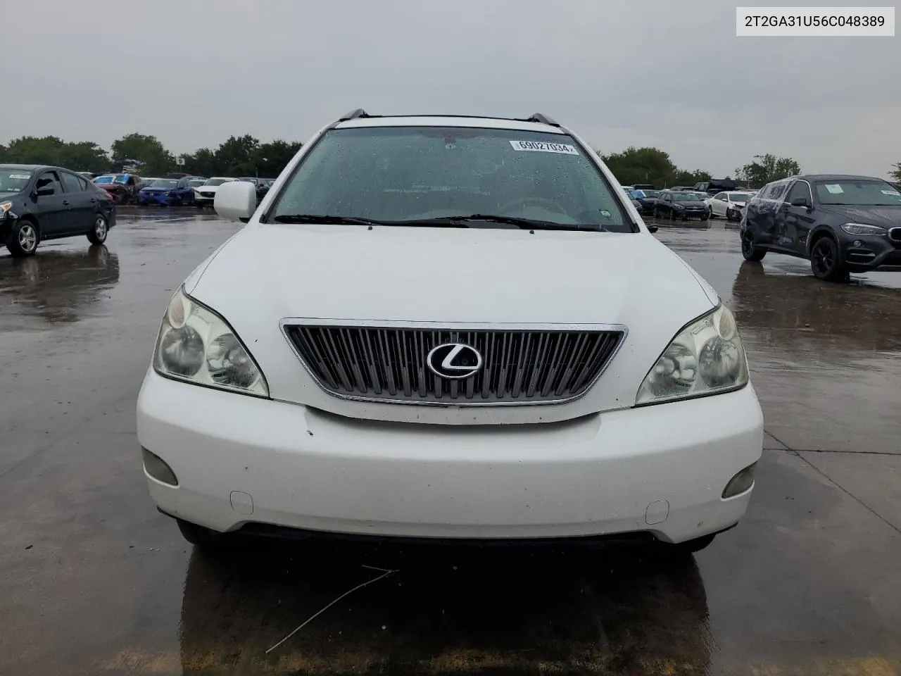 2006 Lexus Rx 330 VIN: 2T2GA31U56C048389 Lot: 69027034