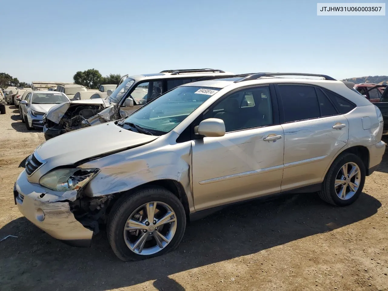 2006 Lexus Rx 400 VIN: JTJHW31U060003507 Lot: 69450814