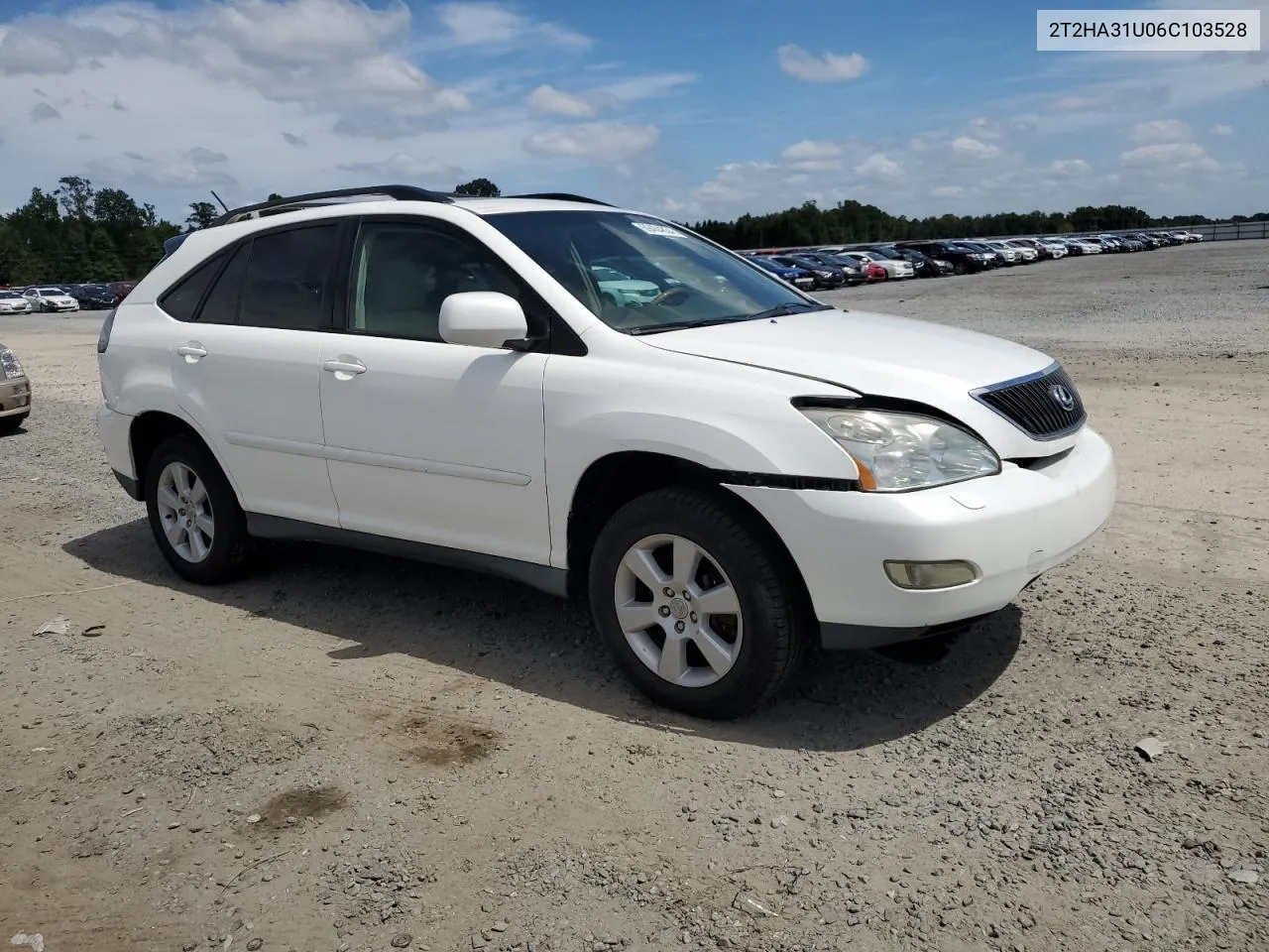 2006 Lexus Rx 330 VIN: 2T2HA31U06C103528 Lot: 69464834