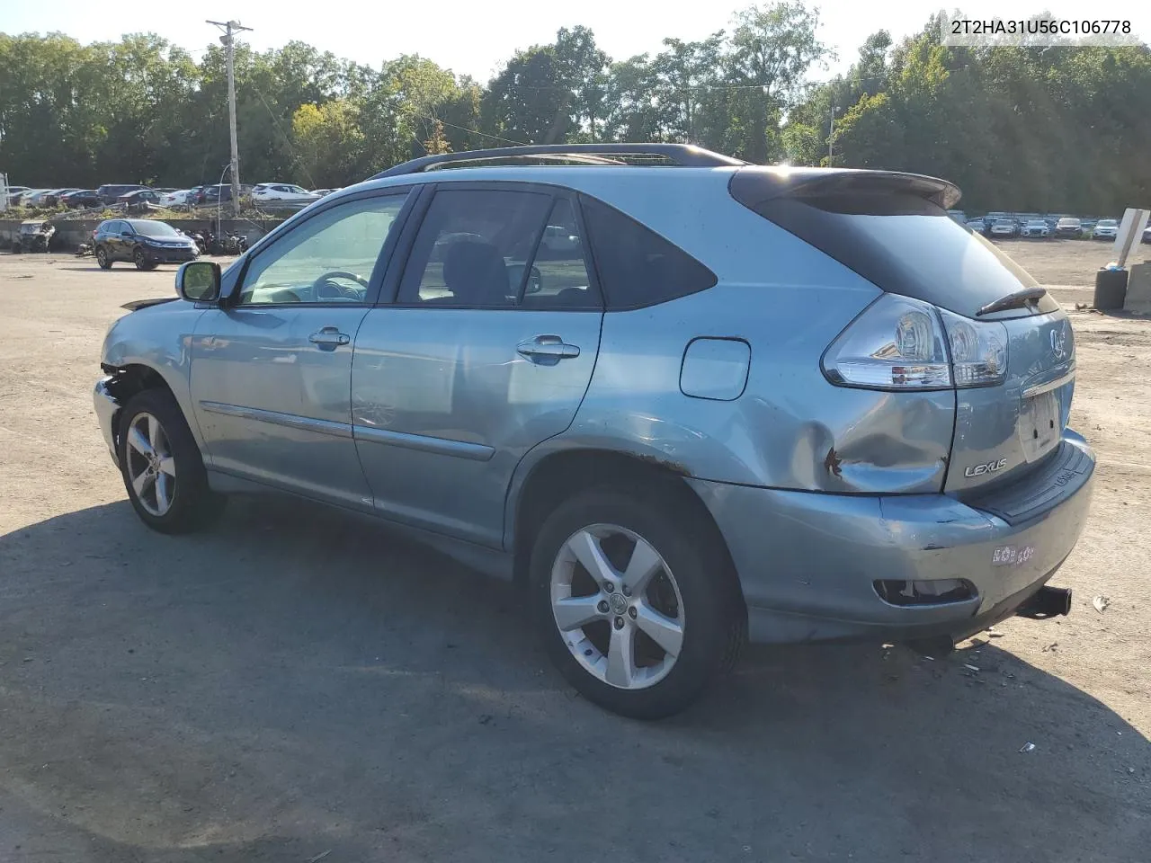 2006 Lexus Rx 330 VIN: 2T2HA31U56C106778 Lot: 70003884