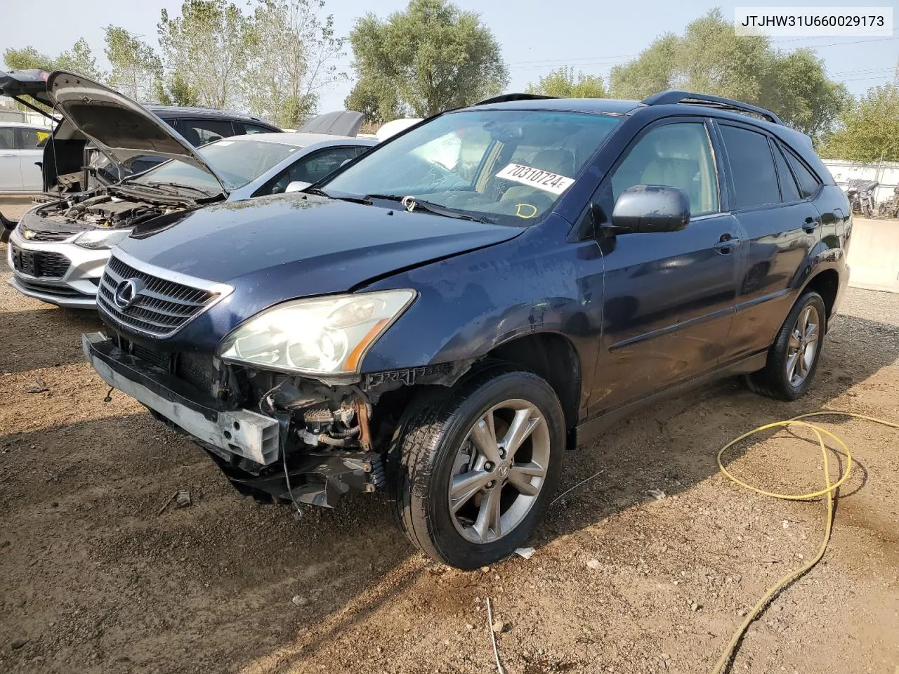 2006 Lexus Rx 400 VIN: JTJHW31U660029173 Lot: 70310724