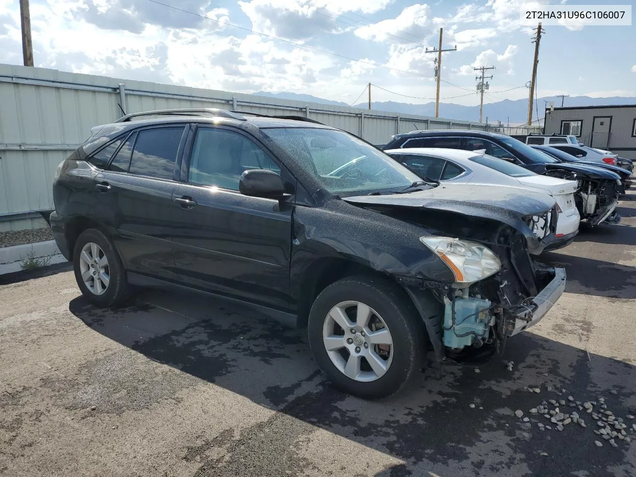 2006 Lexus Rx 330 VIN: 2T2HA31U96C106007 Lot: 70504554