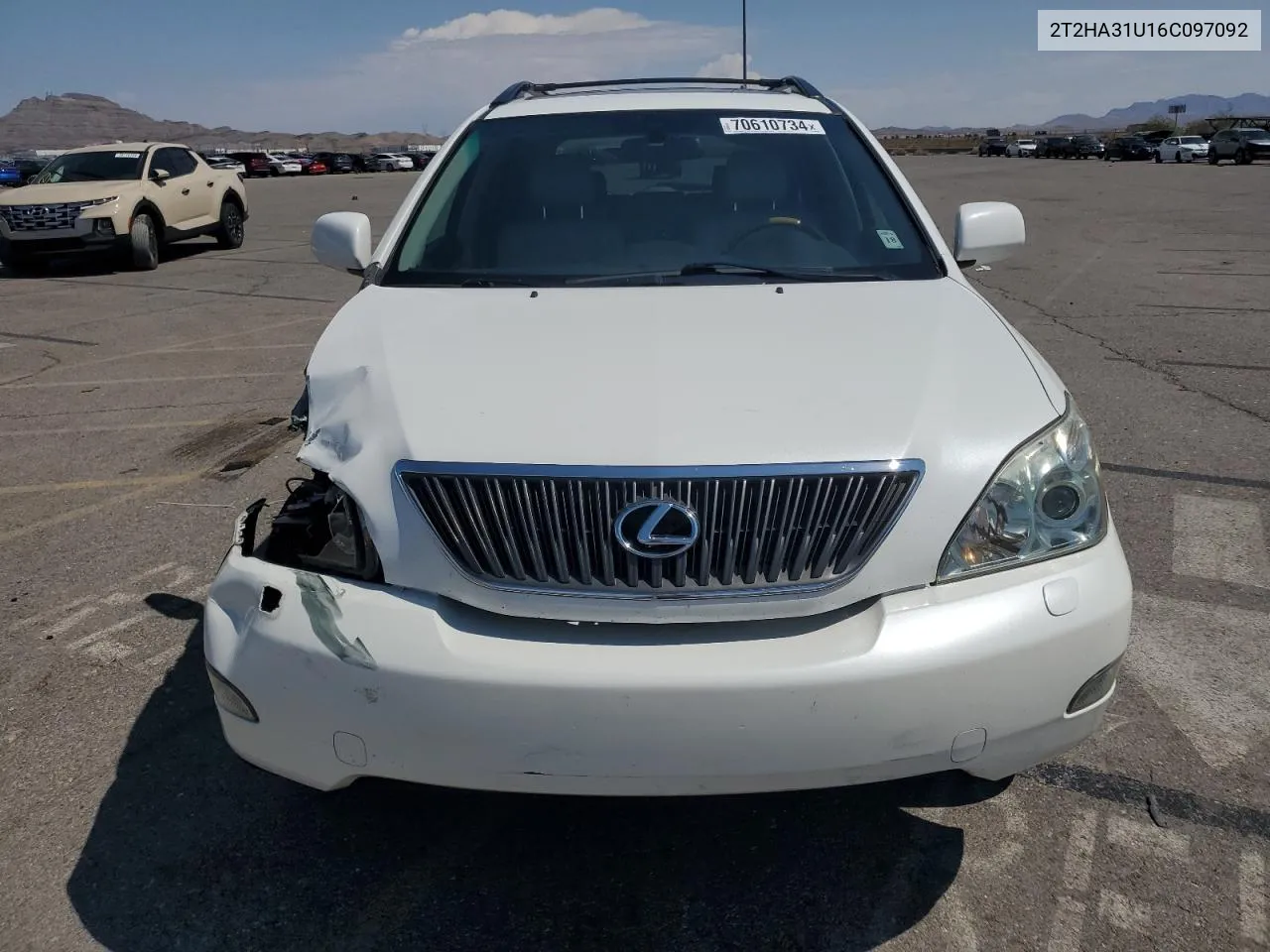 2006 Lexus Rx 330 VIN: 2T2HA31U16C097092 Lot: 70610734