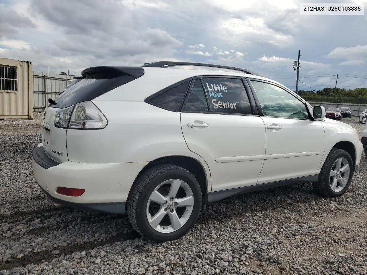 2006 Lexus Rx 330 VIN: 2T2HA31U26C103885 Lot: 71109594