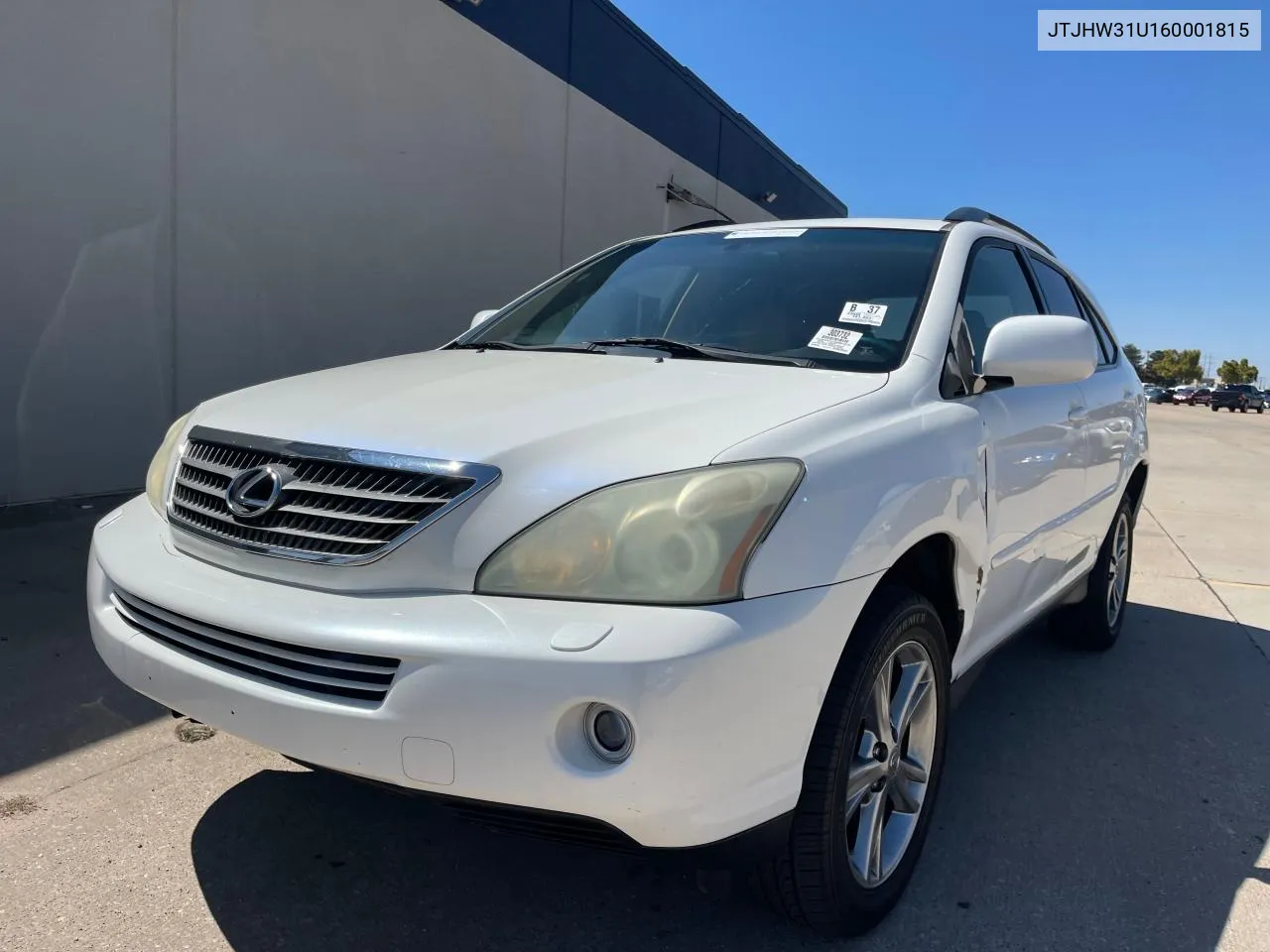 2006 Lexus Rx 400 VIN: JTJHW31U160001815 Lot: 71618154