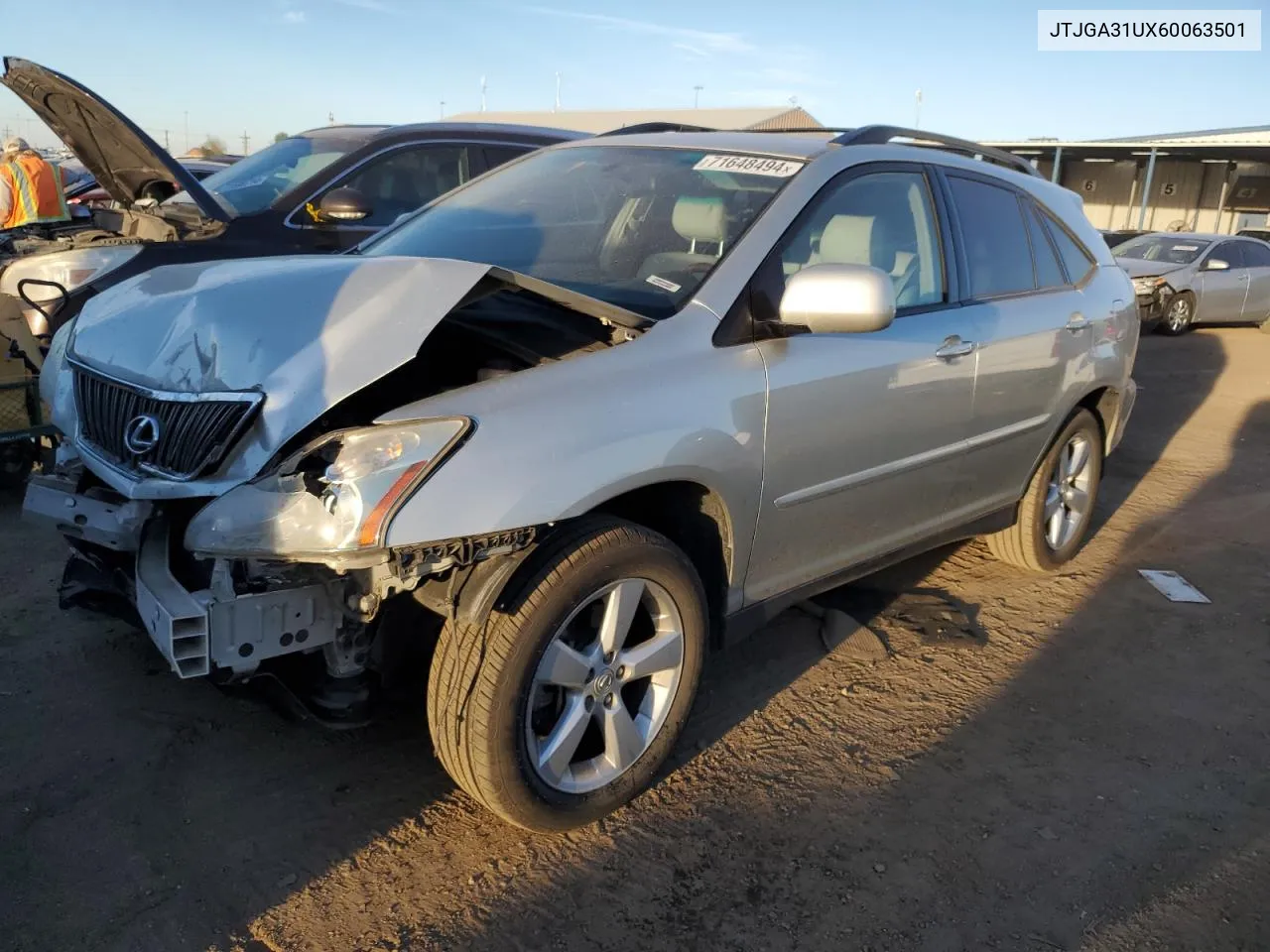 2006 Lexus Rx 330 VIN: JTJGA31UX60063501 Lot: 71648494