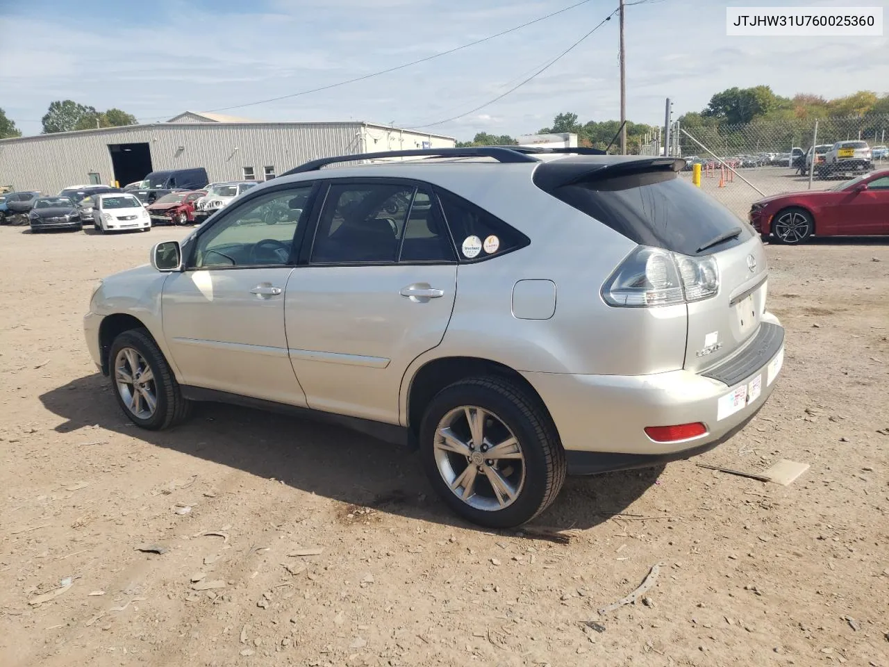 2006 Lexus Rx 400 VIN: JTJHW31U760025360 Lot: 71887974