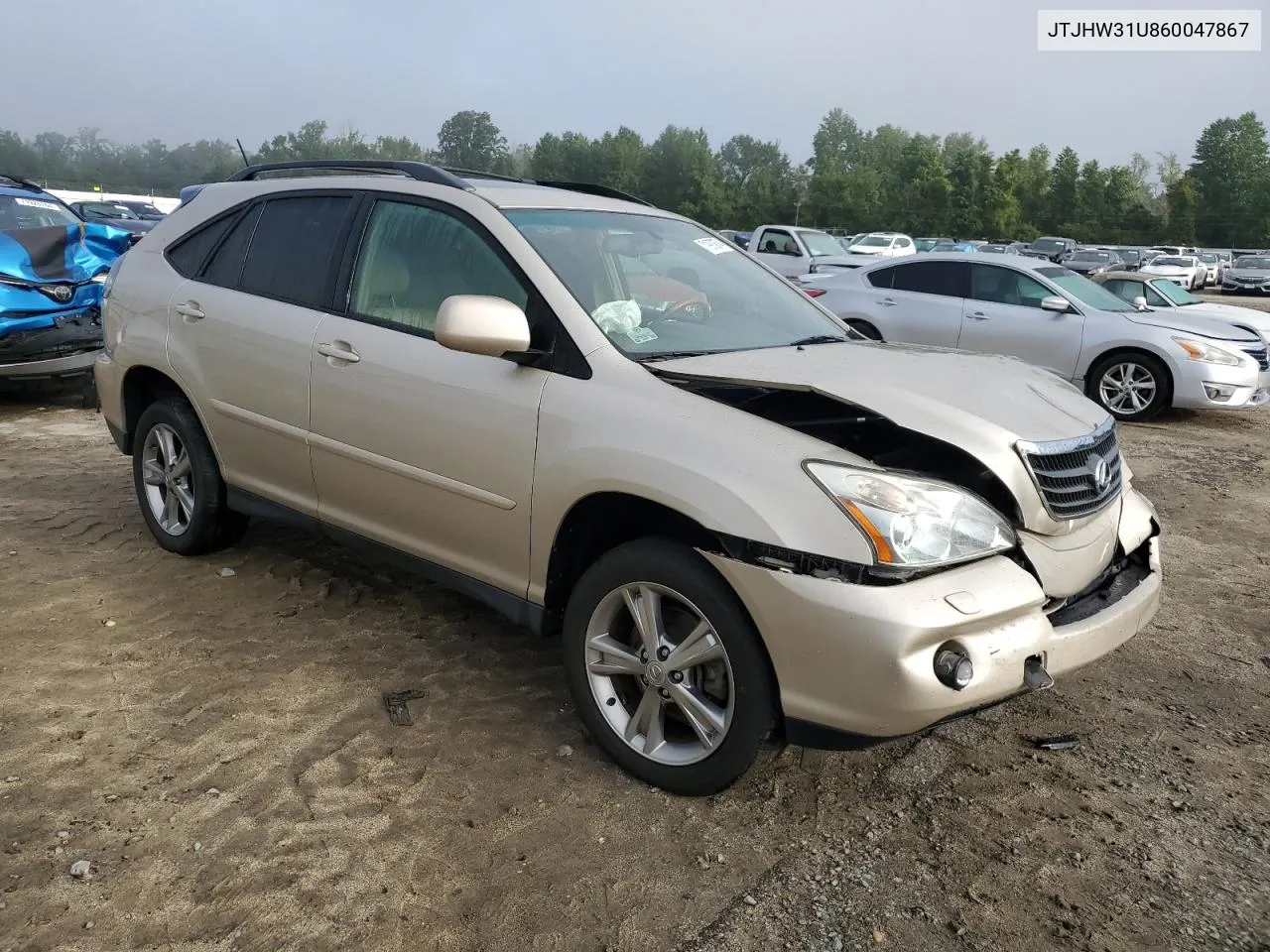 2006 Lexus Rx 400 VIN: JTJHW31U860047867 Lot: 71973674