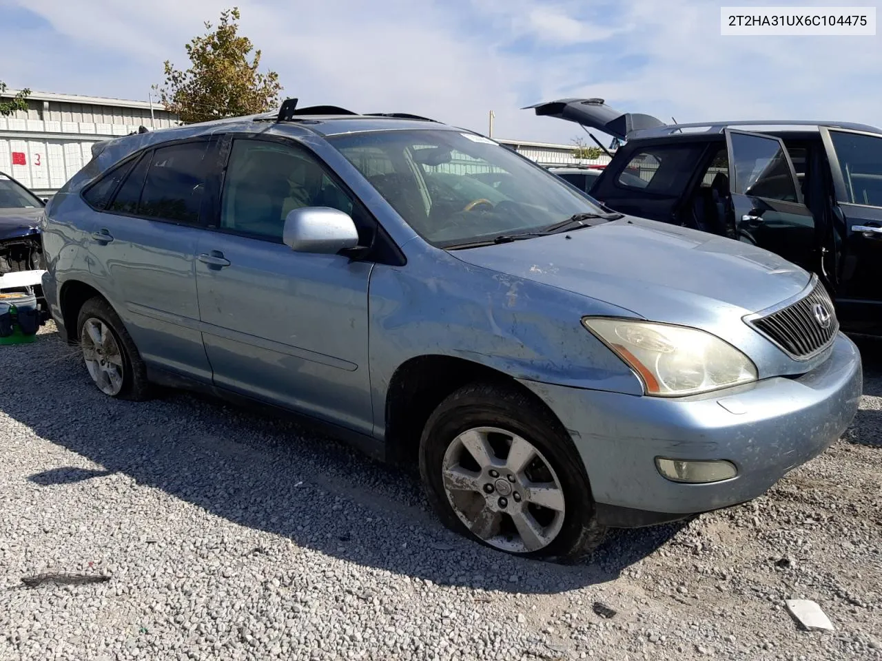 2006 Lexus Rx 330 VIN: 2T2HA31UX6C104475 Lot: 72084304