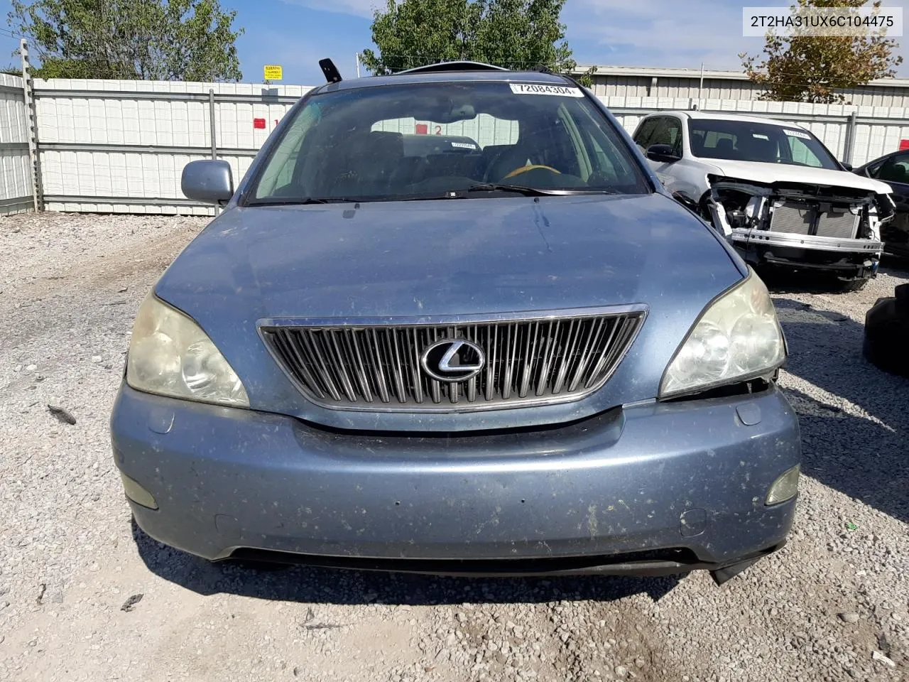 2006 Lexus Rx 330 VIN: 2T2HA31UX6C104475 Lot: 72084304