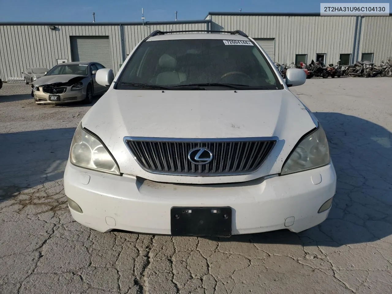 2006 Lexus Rx 330 VIN: 2T2HA31U96C104130 Lot: 72604144