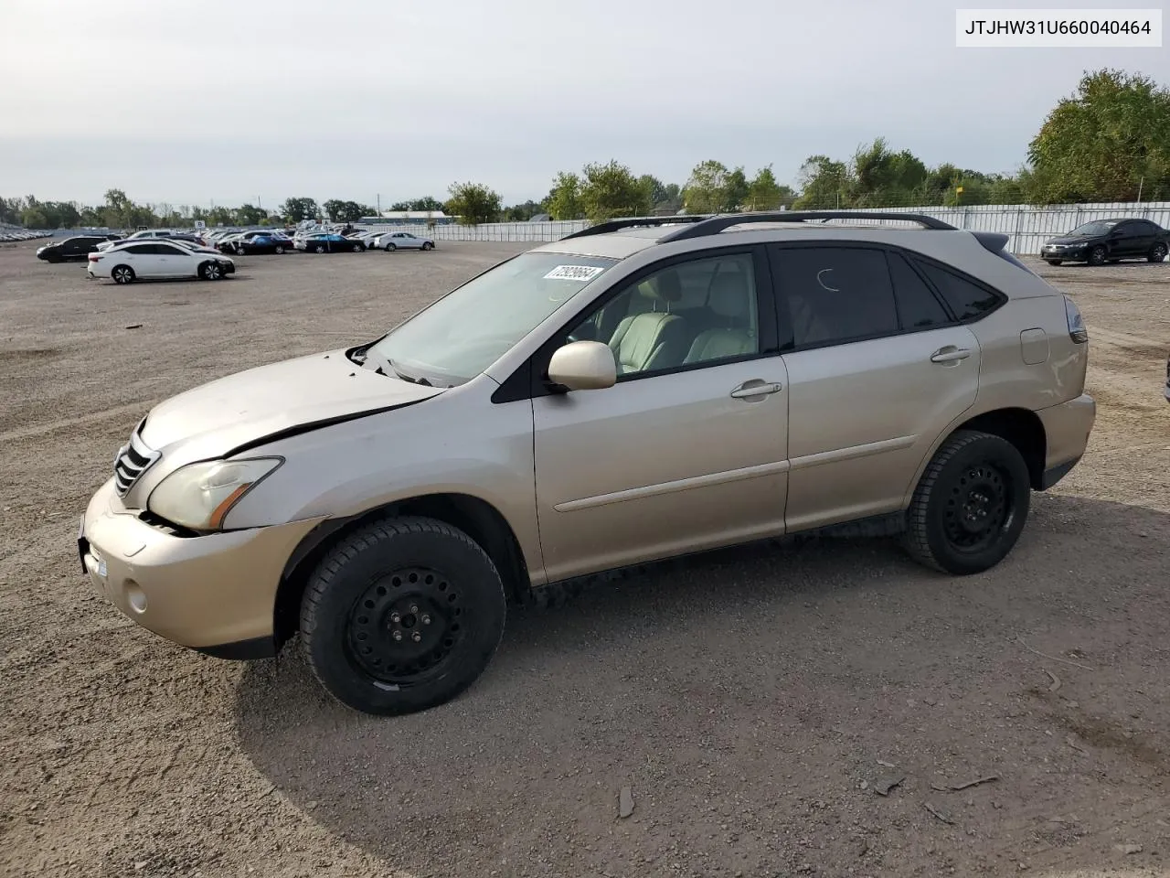 2006 Lexus Rx 400 VIN: JTJHW31U660040464 Lot: 72929664