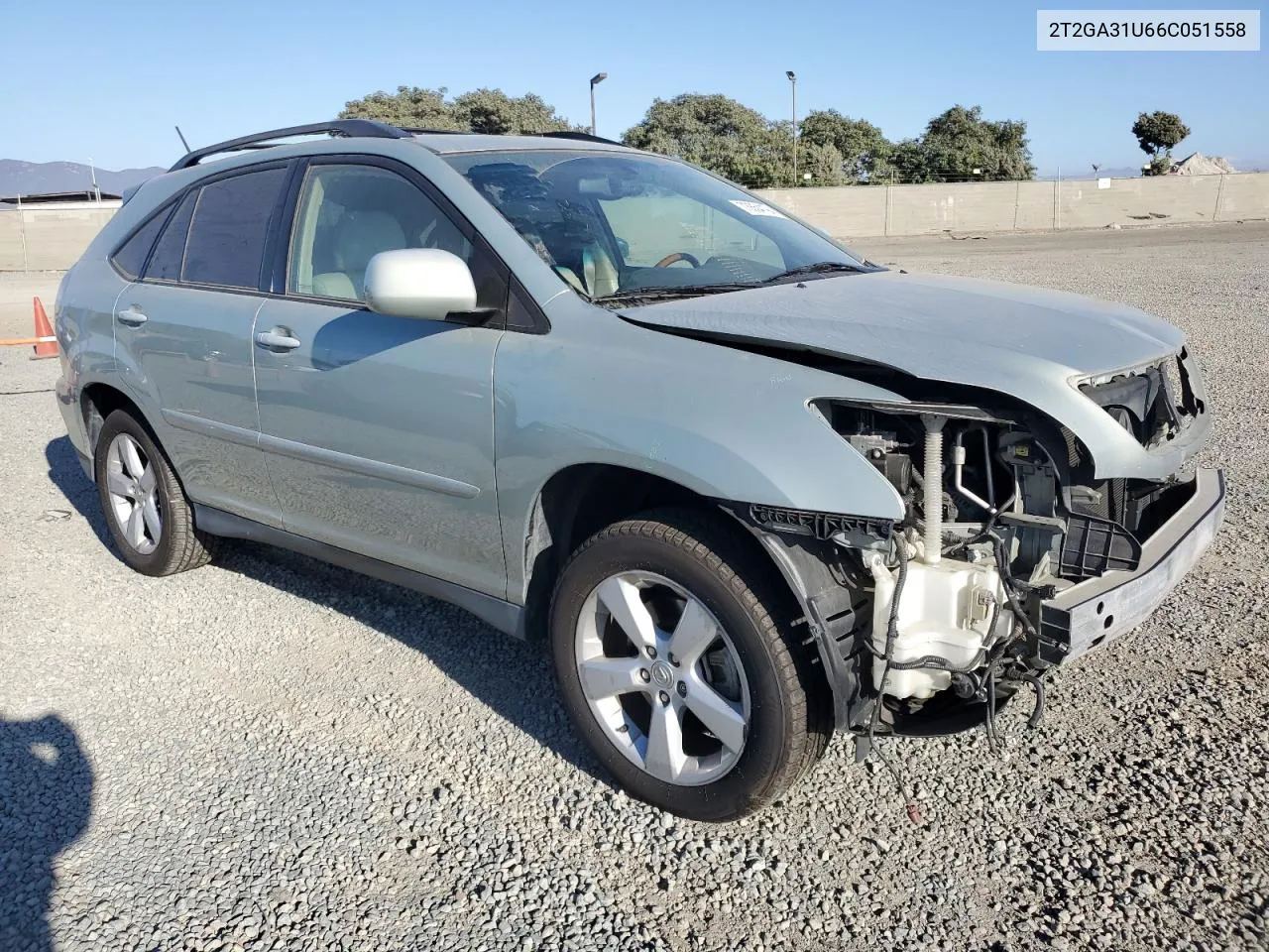 2T2GA31U66C051558 2006 Lexus Rx 330