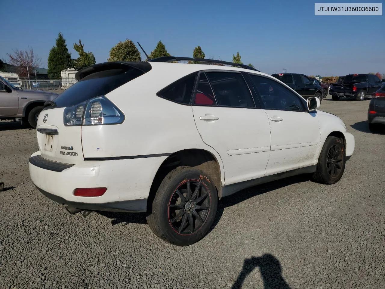 2006 Lexus Rx 400 VIN: JTJHW31U360036680 Lot: 74116284