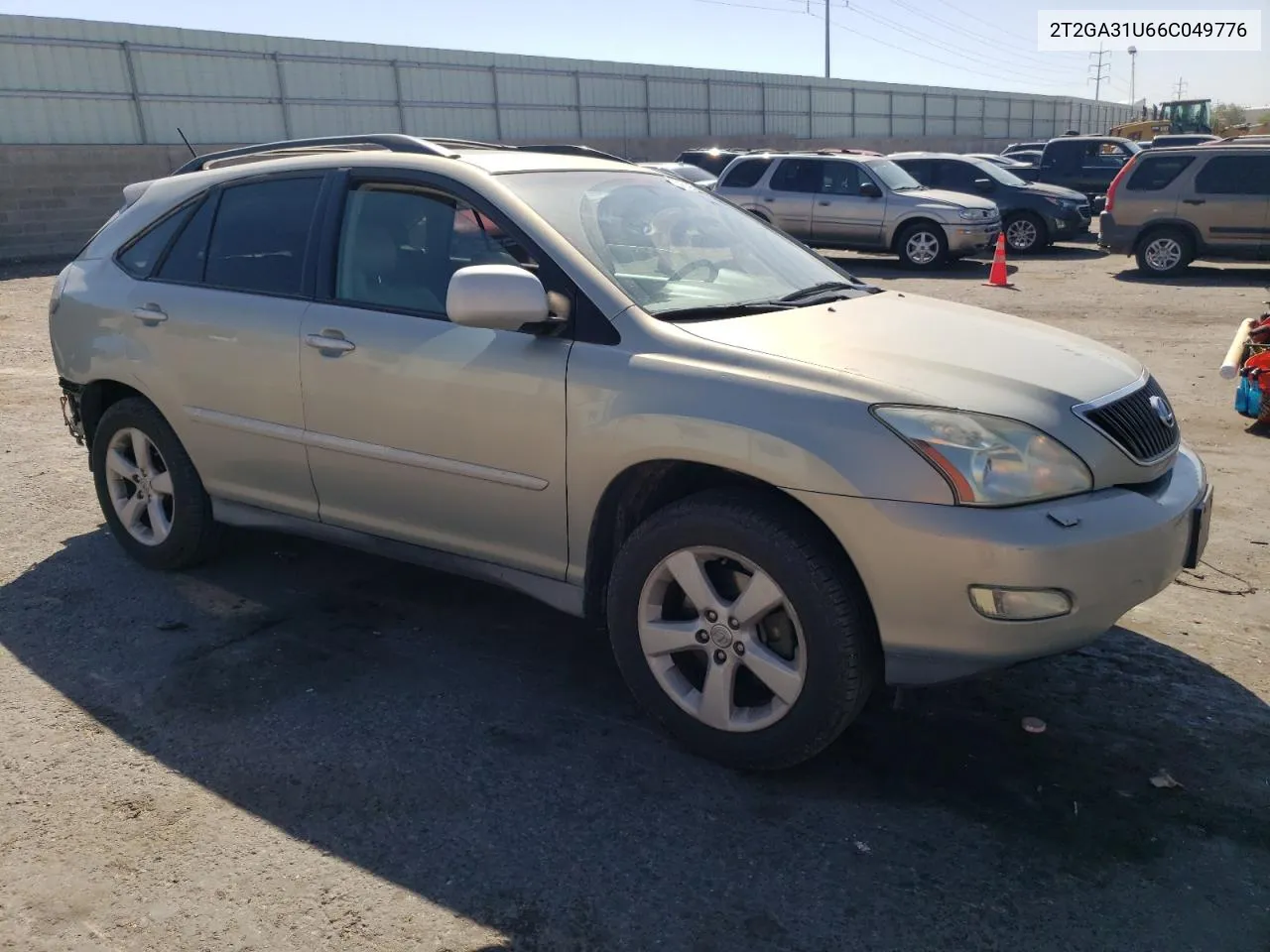 2006 Lexus Rx 330 VIN: 2T2GA31U66C049776 Lot: 74621954