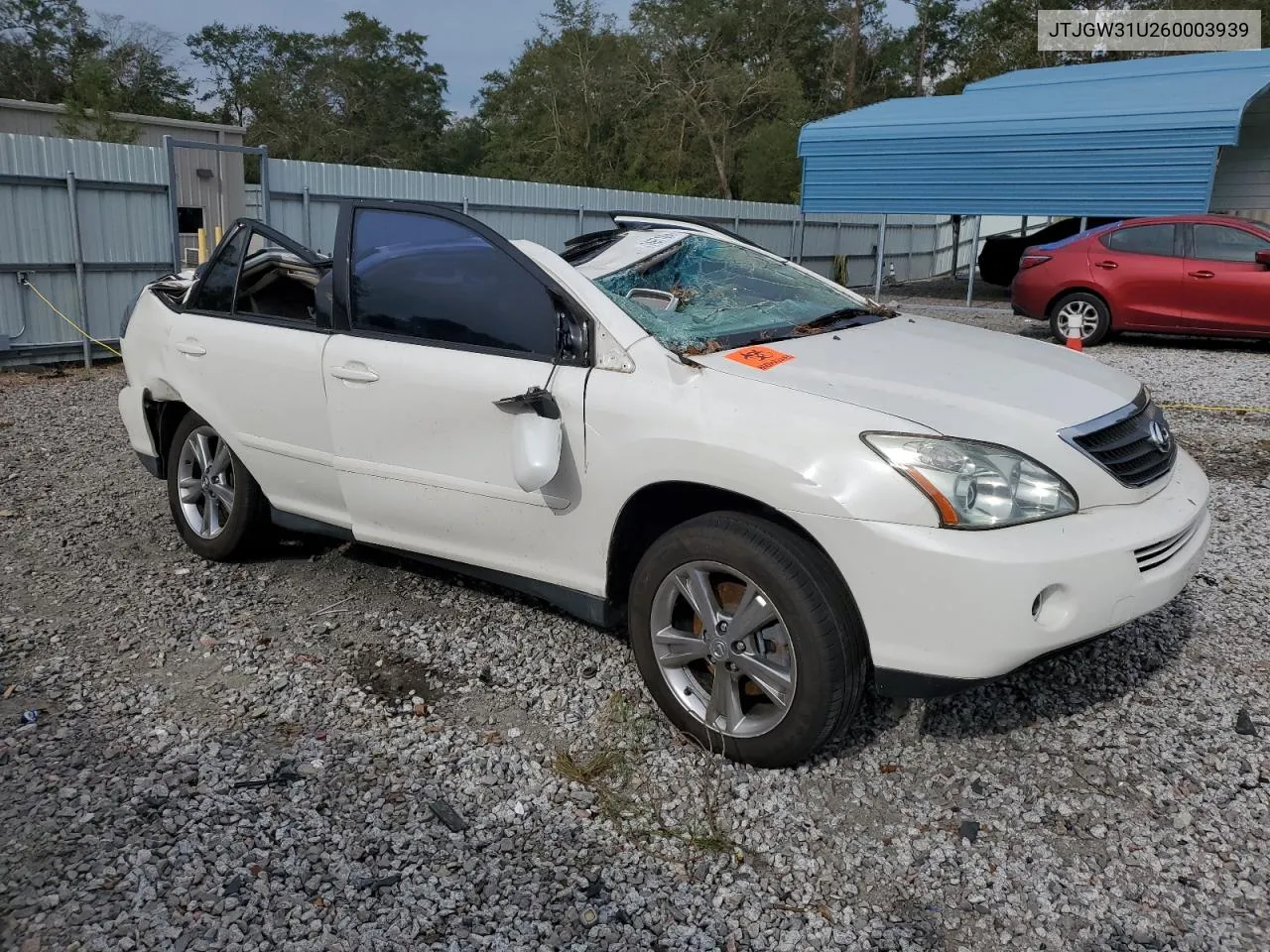 2006 Lexus Rx 400 VIN: JTJGW31U260003939 Lot: 74971804