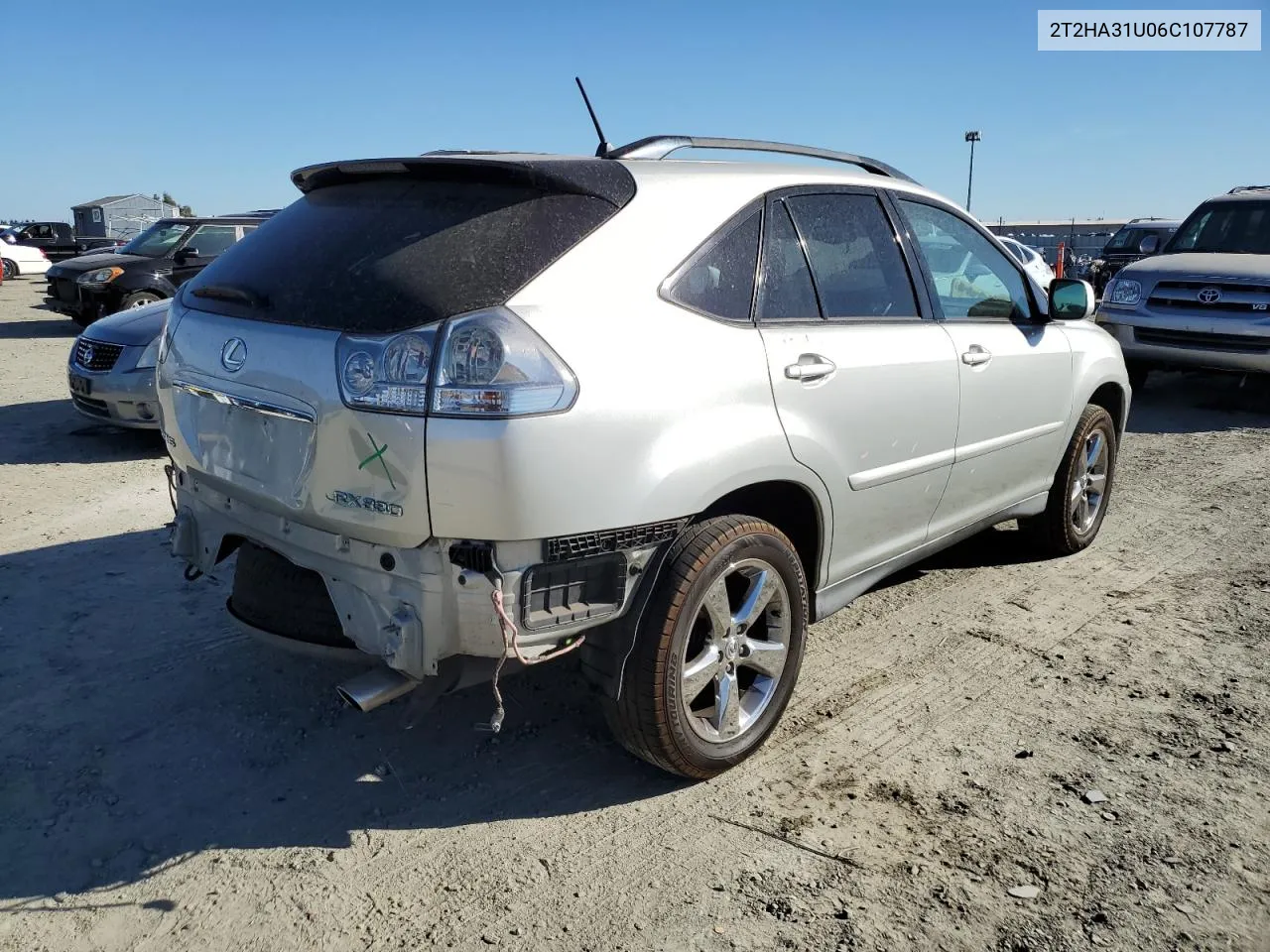 2006 Lexus Rx 330 VIN: 2T2HA31U06C107787 Lot: 75556004