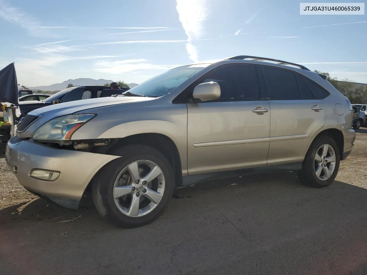 2006 Lexus Rx 330 VIN: JTJGA31U460065339 Lot: 75705224