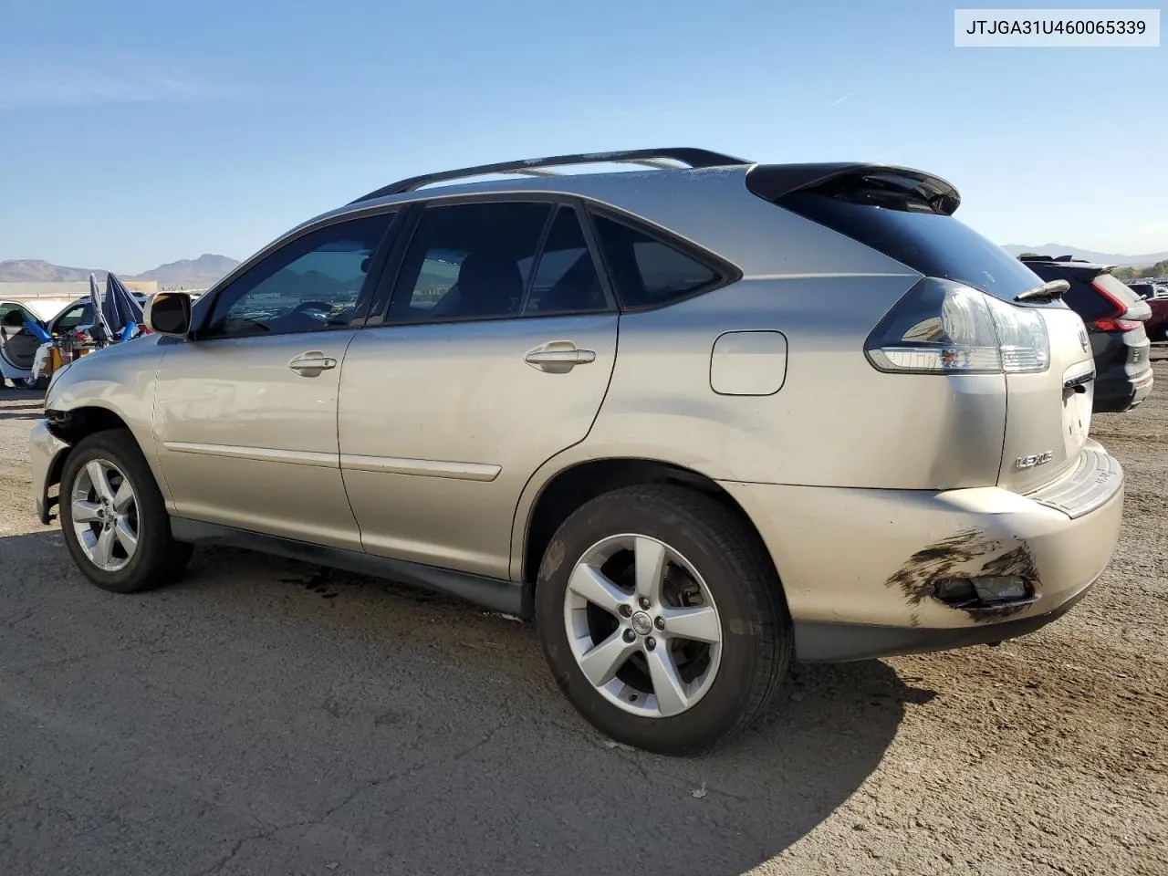 2006 Lexus Rx 330 VIN: JTJGA31U460065339 Lot: 75705224