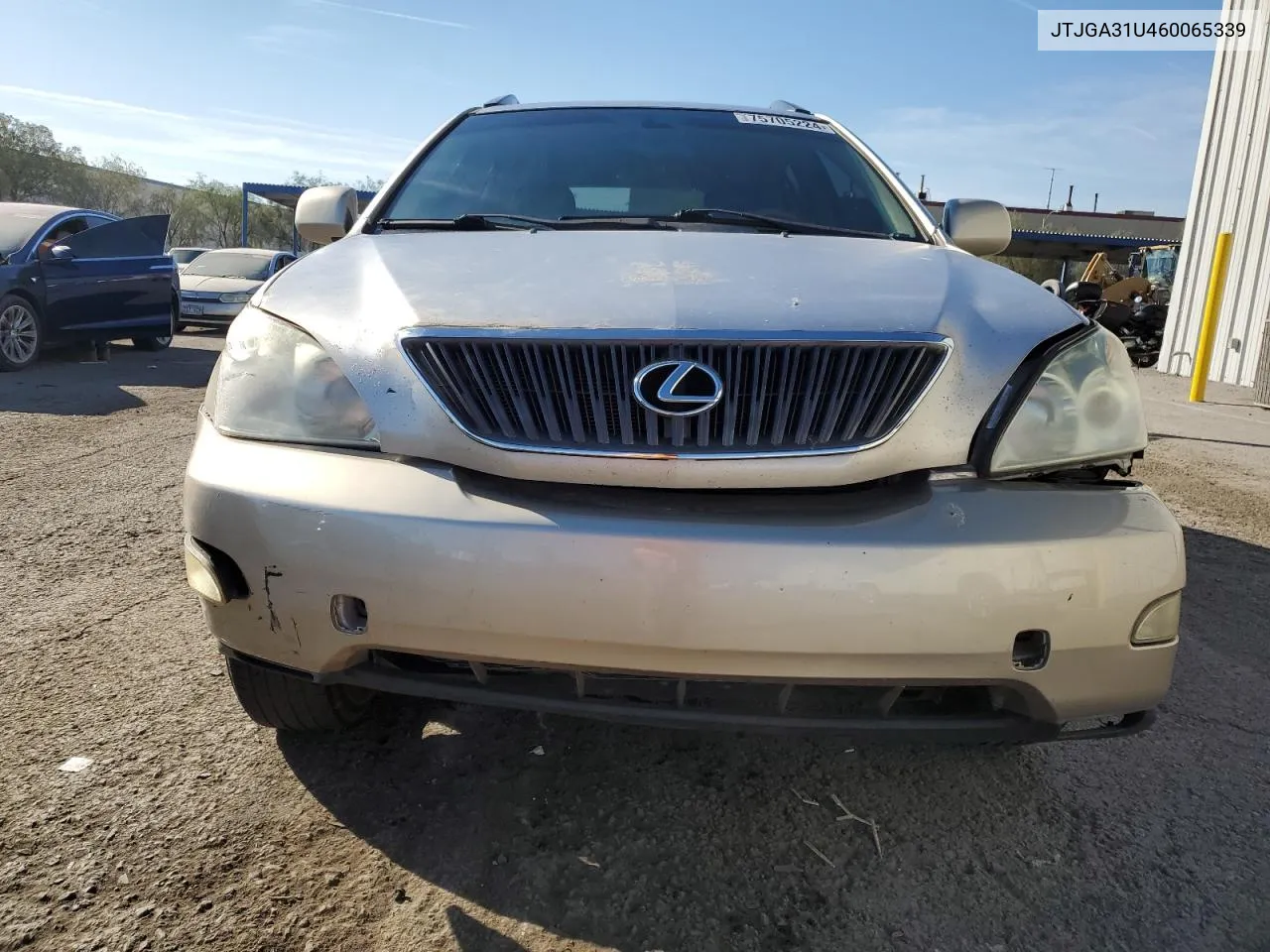 2006 Lexus Rx 330 VIN: JTJGA31U460065339 Lot: 75705224