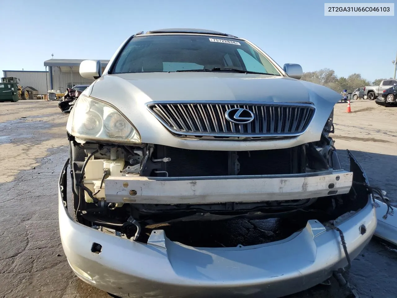 2006 Lexus Rx 330 VIN: 2T2GA31U66C046103 Lot: 75722834