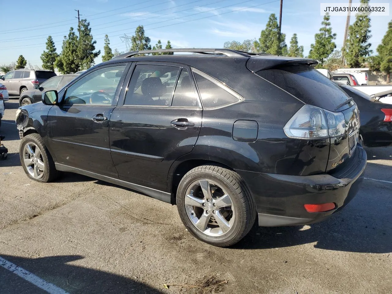 2006 Lexus Rx 330 VIN: JTJGA31UX60063322 Lot: 75964314