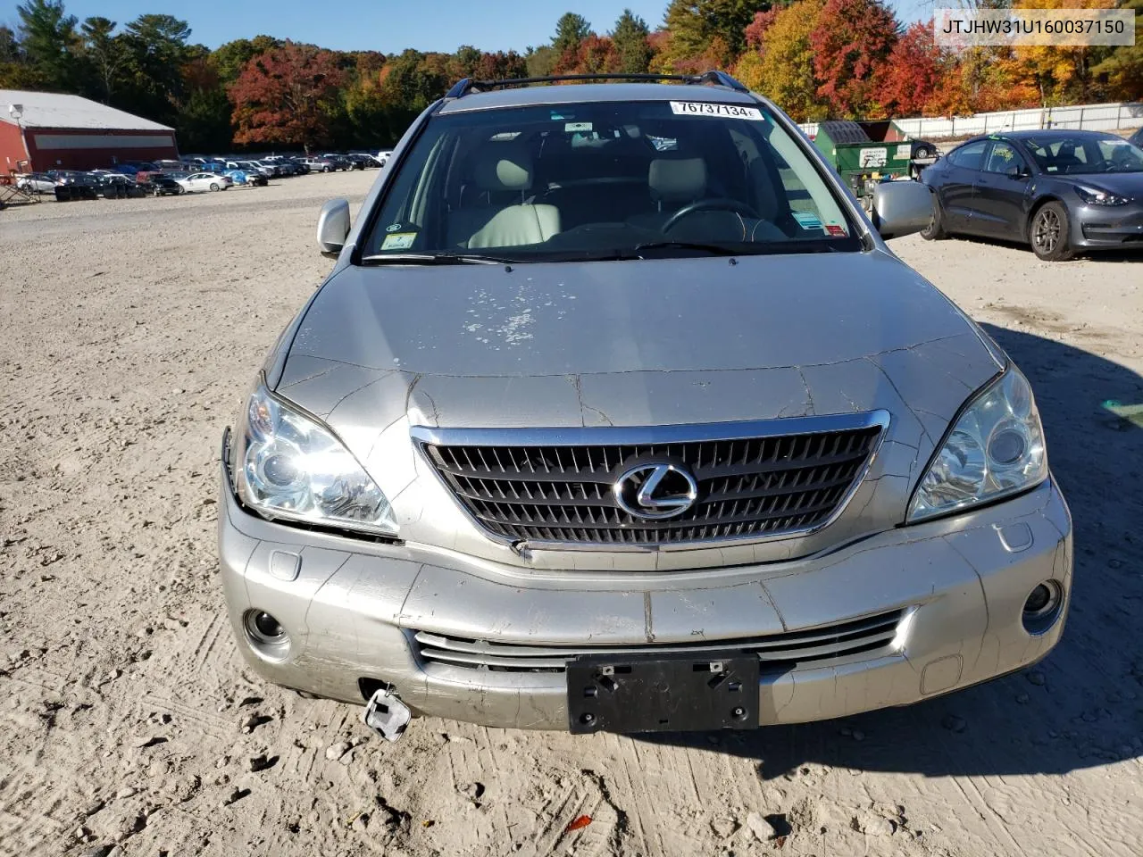 2006 Lexus Rx 400 VIN: JTJHW31U160037150 Lot: 76737134