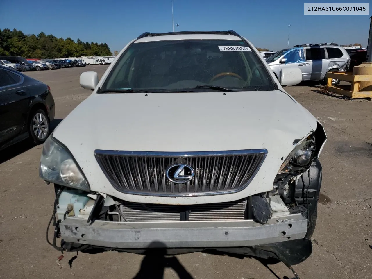 2006 Lexus Rx 330 VIN: 2T2HA31U66C091045 Lot: 76887034