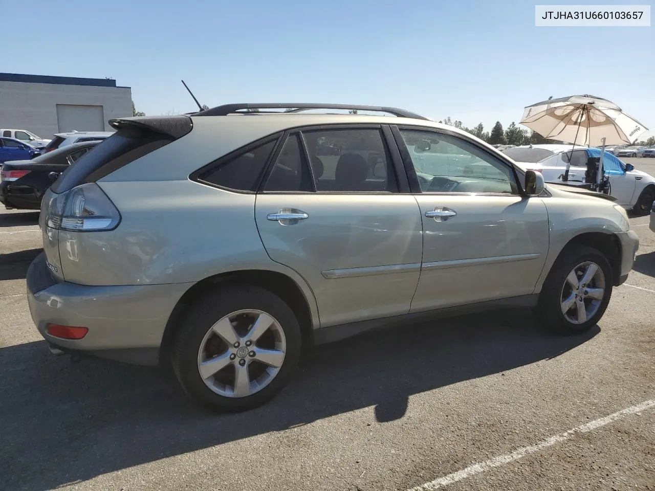 2006 Lexus Rx 330 VIN: JTJHA31U660103657 Lot: 77227424