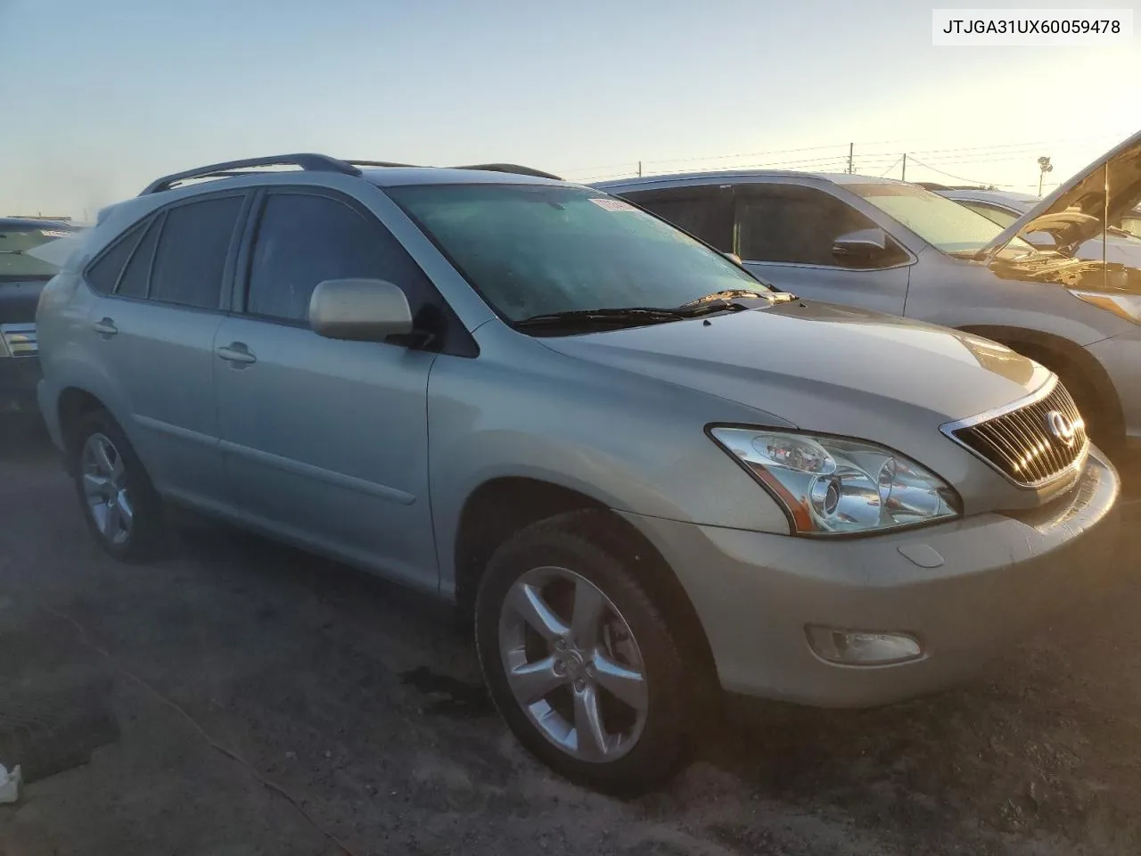 2006 Lexus Rx 330 VIN: JTJGA31UX60059478 Lot: 77354024