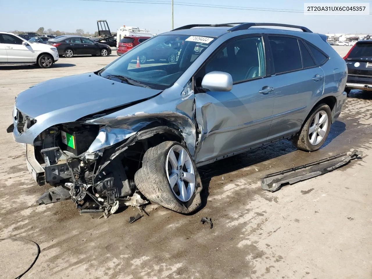 2006 Lexus Rx 330 VIN: 2T2GA31UX6C045357 Lot: 77609444