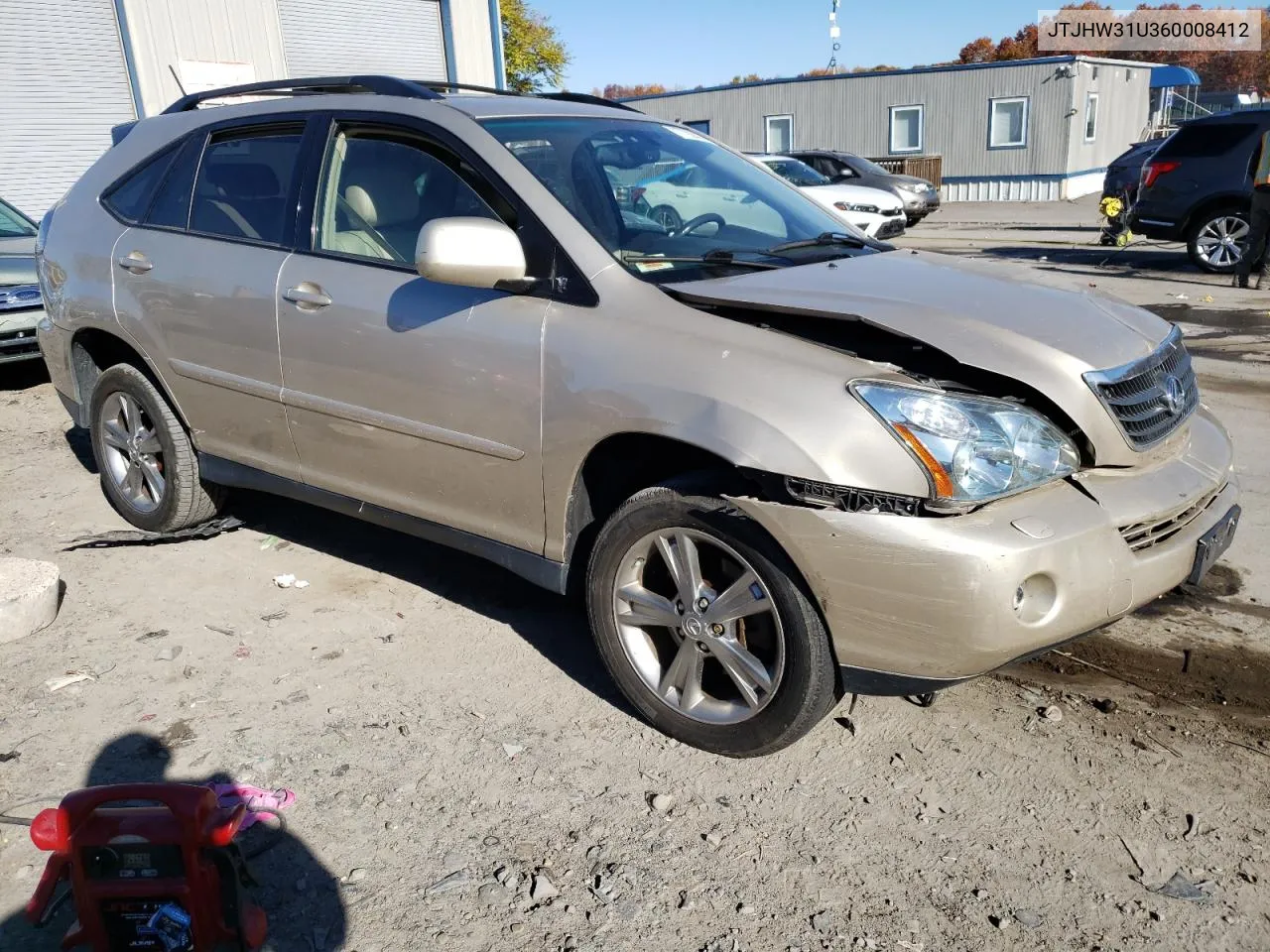 2006 Lexus Rx 400 VIN: JTJHW31U360008412 Lot: 77792814