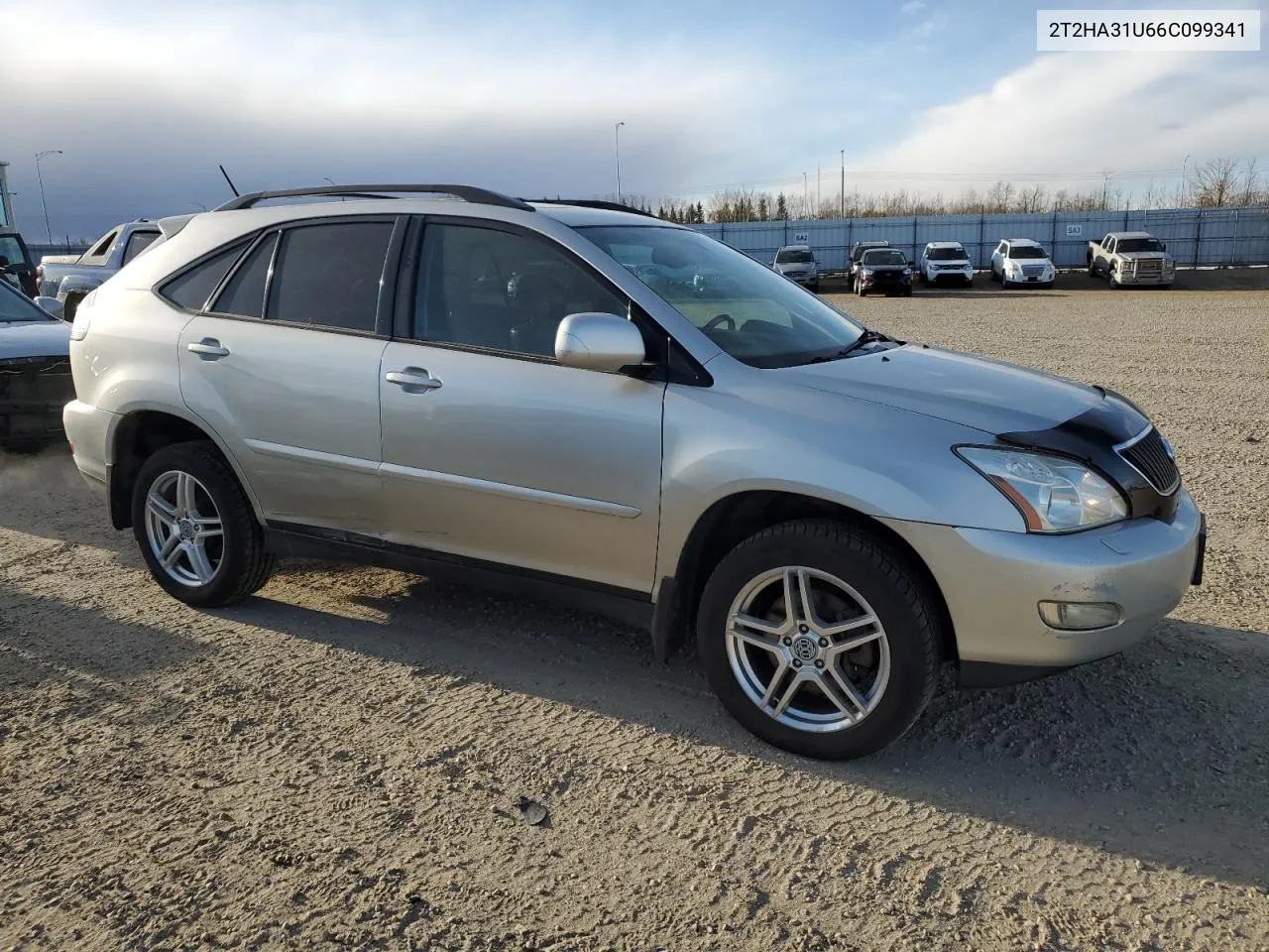 2006 Lexus Rx 330 VIN: 2T2HA31U66C099341 Lot: 77896324