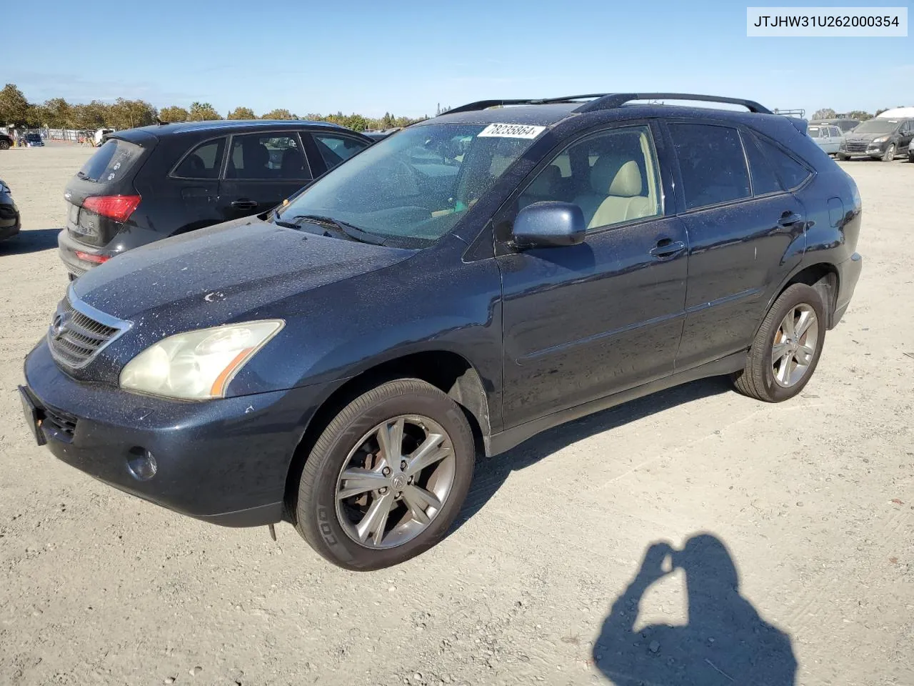 2006 Lexus Rx 400 VIN: JTJHW31U262000354 Lot: 78235864