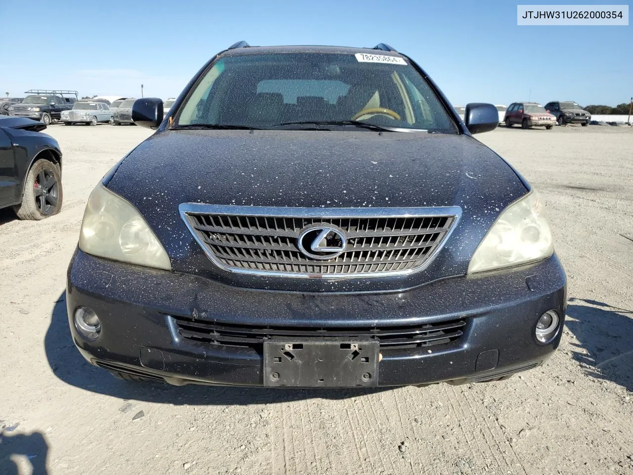 2006 Lexus Rx 400 VIN: JTJHW31U262000354 Lot: 78235864