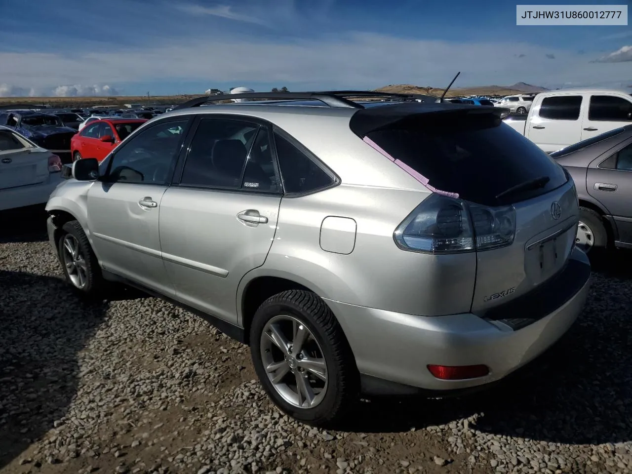 2006 Lexus Rx 400 VIN: JTJHW31U860012777 Lot: 78857544