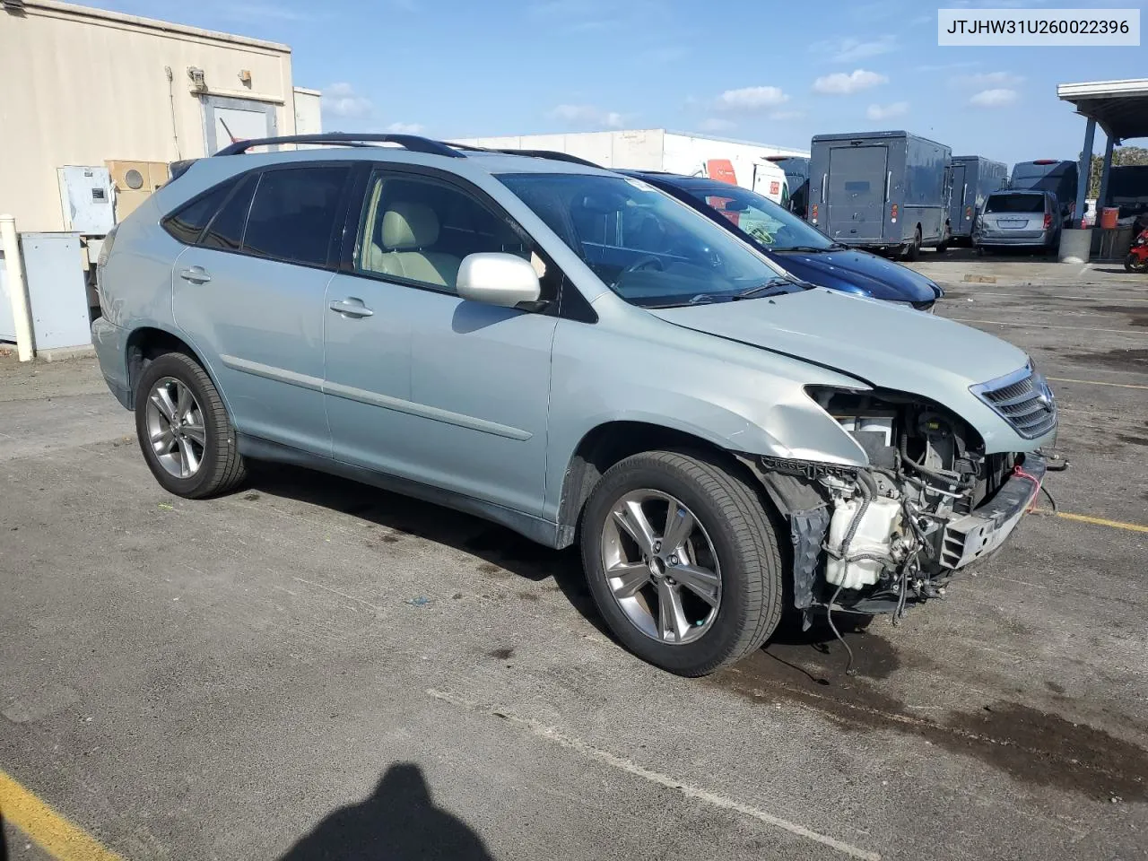 2006 Lexus Rx 400 VIN: JTJHW31U260022396 Lot: 79076004