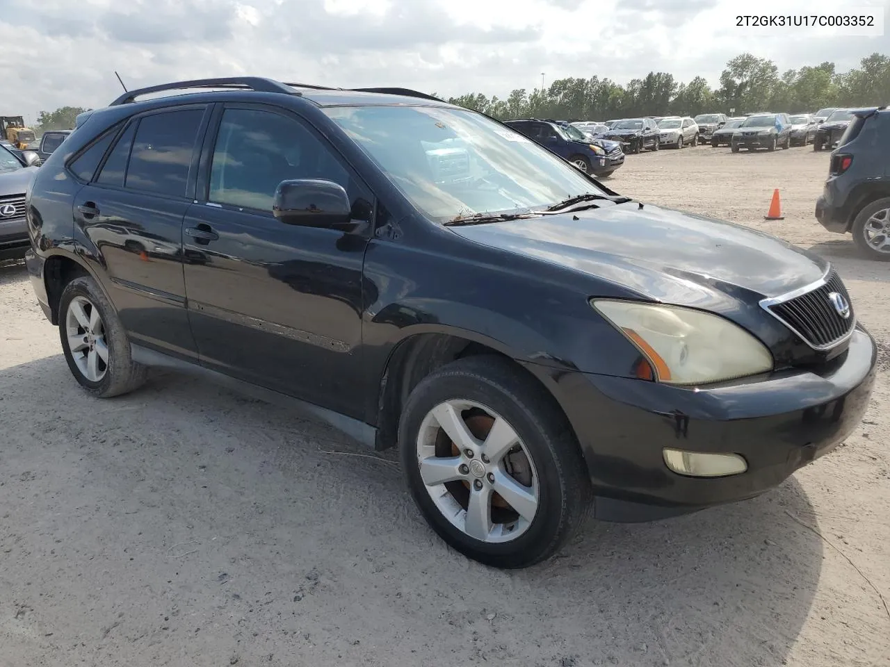 2007 Lexus Rx 350 VIN: 2T2GK31U17C003352 Lot: 56821754