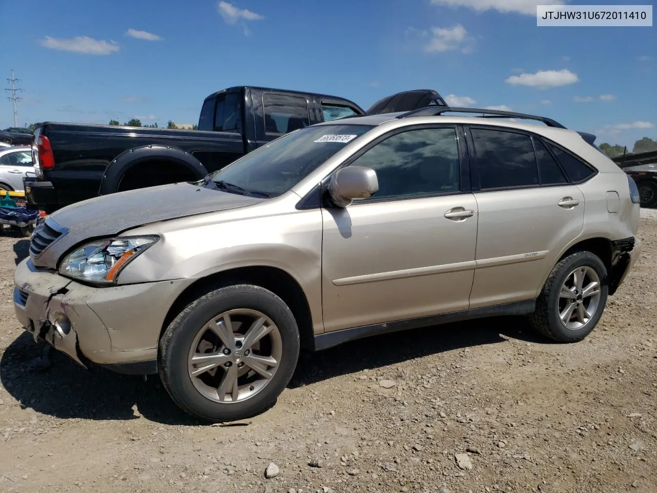 2007 Lexus Rx 400H VIN: JTJHW31U672011410 Lot: 57478774