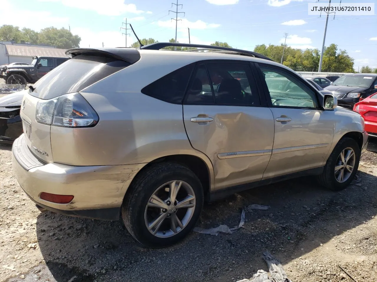 2007 Lexus Rx 400H VIN: JTJHW31U672011410 Lot: 57478774