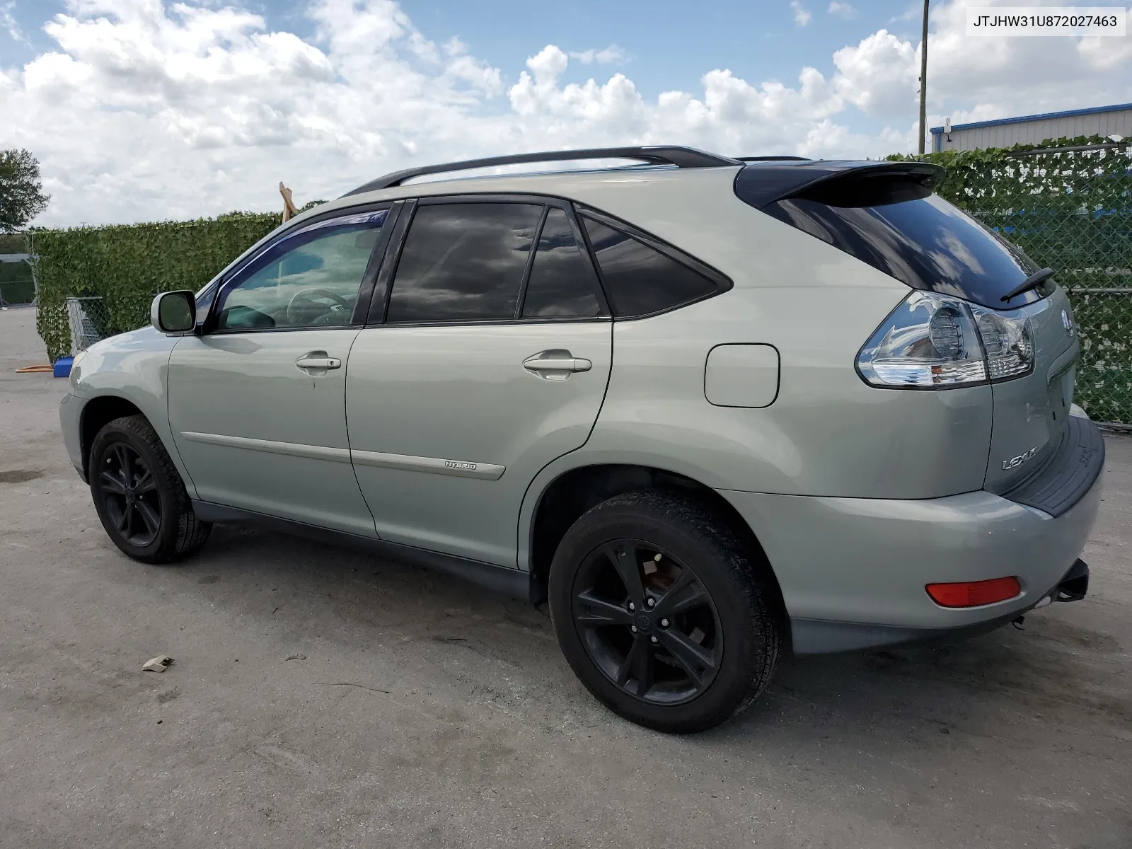 2007 Lexus Rx 400H VIN: JTJHW31U872027463 Lot: 59300674