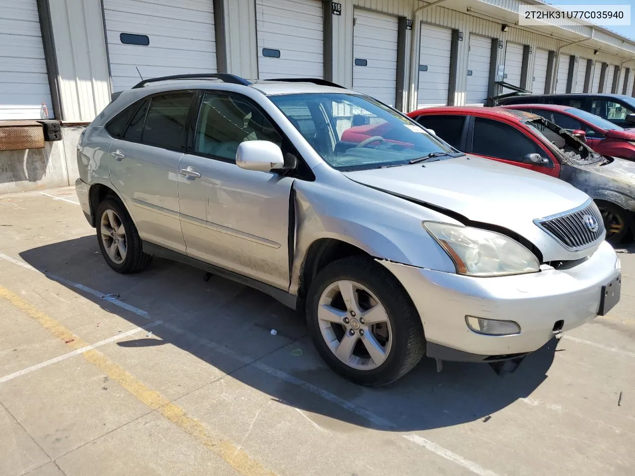 2007 Lexus Rx 350 VIN: 2T2HK31U77C035940 Lot: 60262754