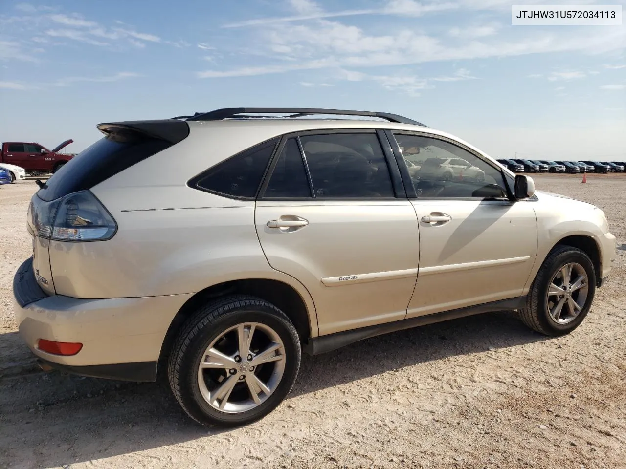 2007 Lexus Rx 400H VIN: JTJHW31U572034113 Lot: 63925724